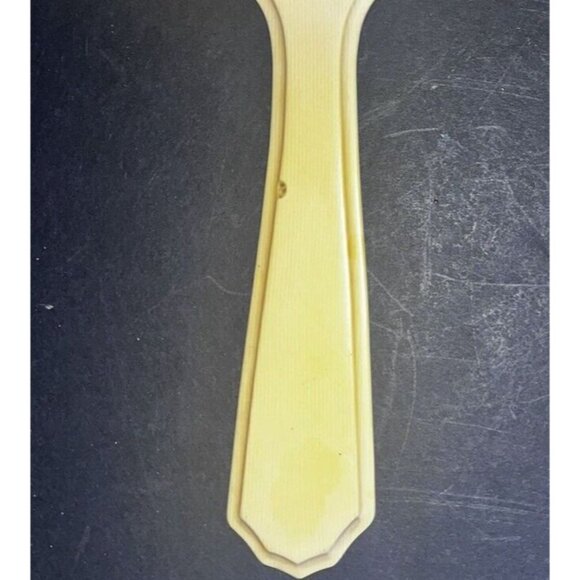 1950s Celluloid Vanity Set Hand Mirror Hair Comb No Missing Teeth Large - Picture 9 of 9